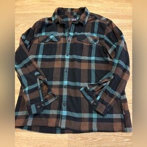 Patagonia Men's Long-Sleeved Fjord Flannel Shirt